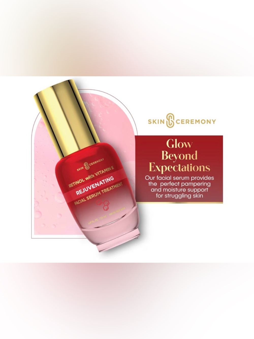 Skin Ceremony Retinol & Vitamin E Rejuvenation Serum